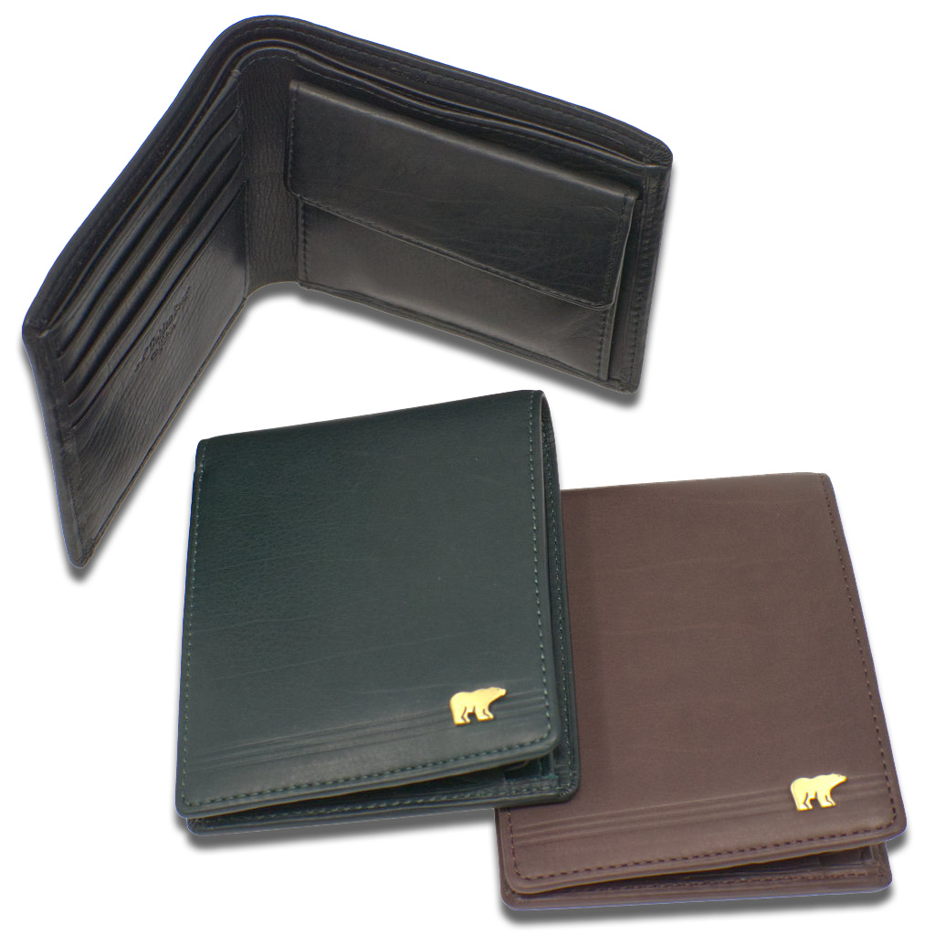 国産の上質なカーフスキン☆二つ折財布 | MONORO STORE