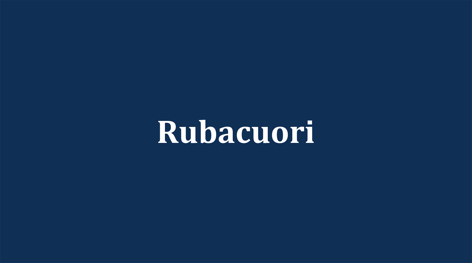 Rubacuori（ルバクオーリ）